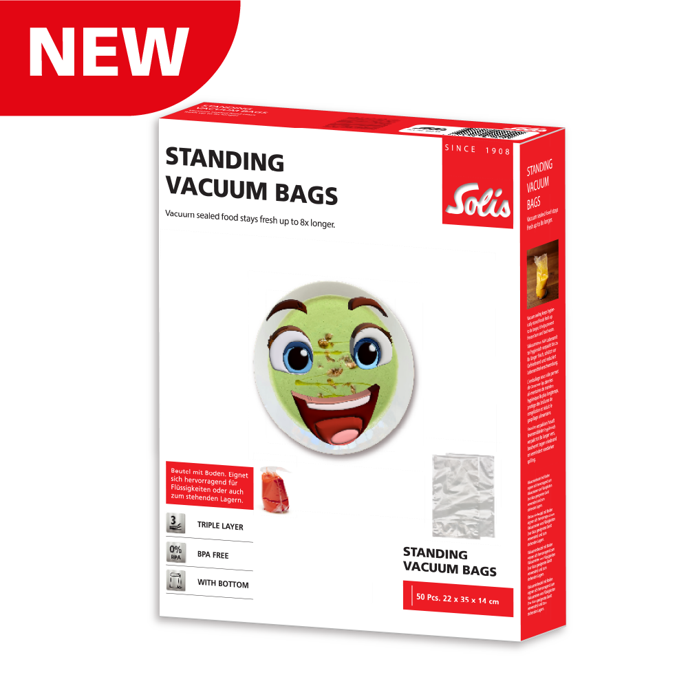 Solis Standing vacuümzakken - 22 x 35 x 14 cm