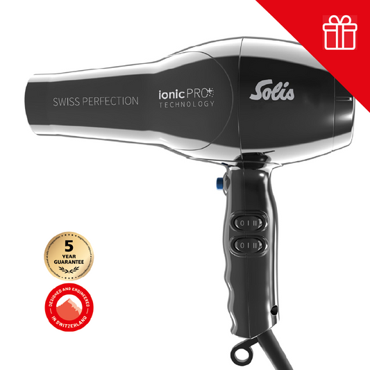 Solis Swiss Perfection 360° IonicPRO Zwart