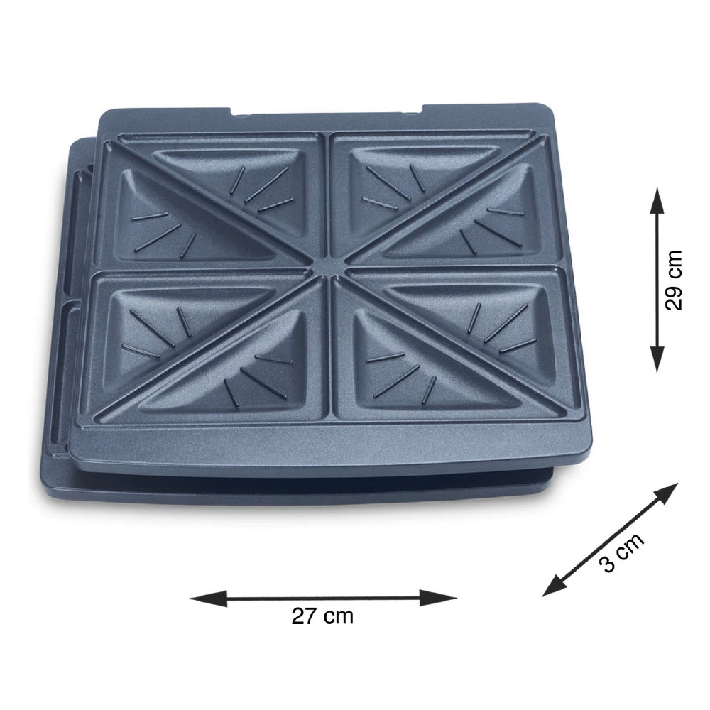 Solis Sandwich platen set Grill & More (2 Stk.)