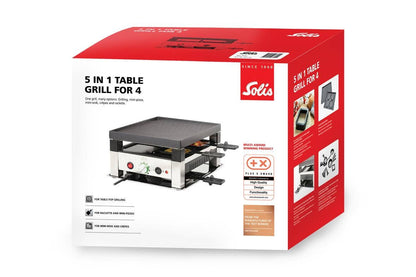 Solis 5 in 1 Tafelgrill voor 4