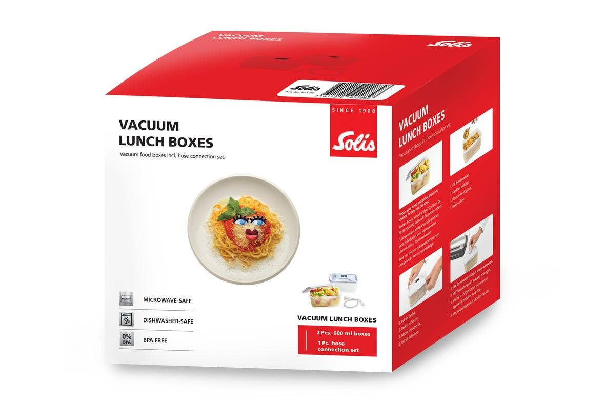 Boîtes à déjeuner sous vide Solis (2 pces)