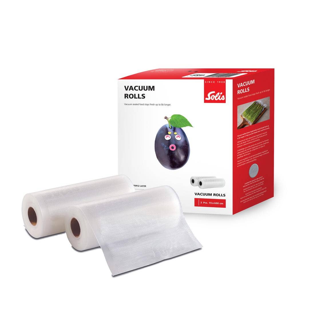 Solis vacuümrollen - 30 x 600 cm (2 stuks) – Solis B.V Solis vacuümrollen - 30 x 600 cm (2 stuks) – Solis B.V