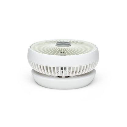 Solis Charge & Go Fan Blanc